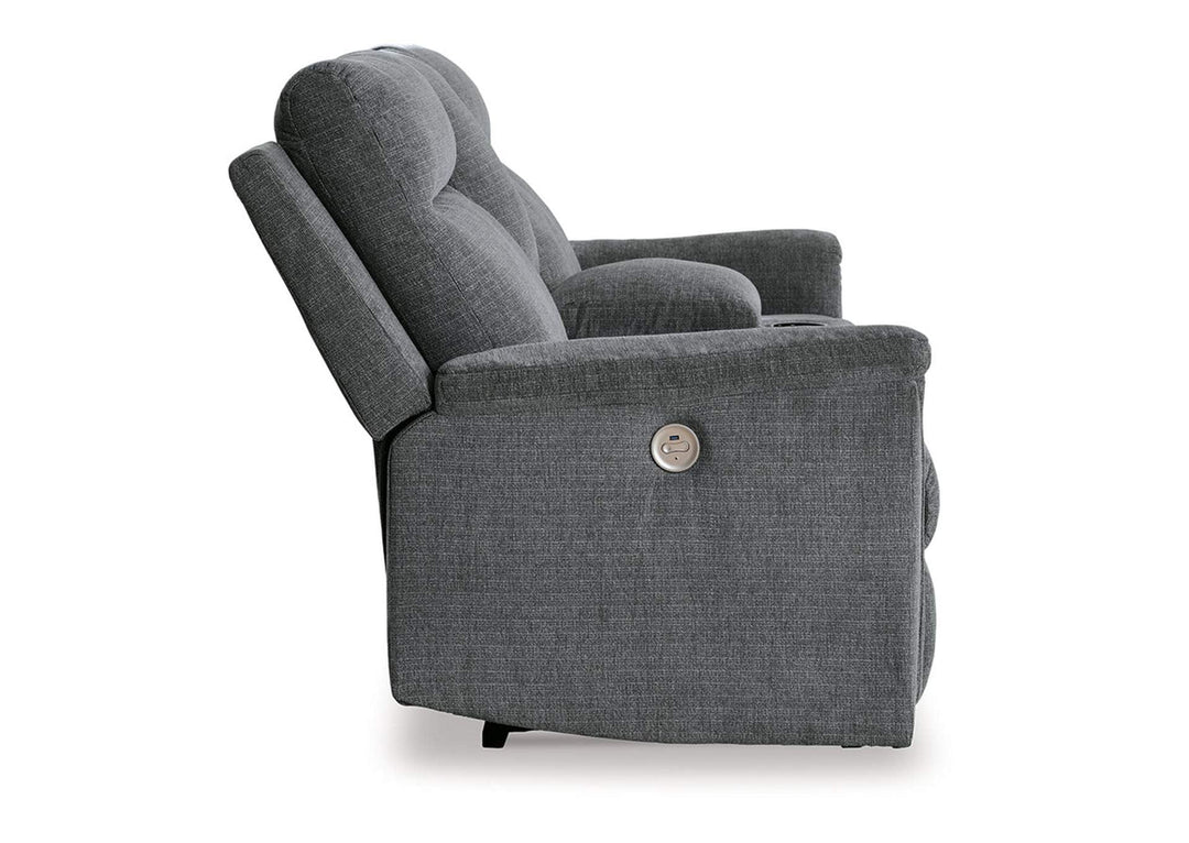 Barnsana Power Reclining Loveseat with Console