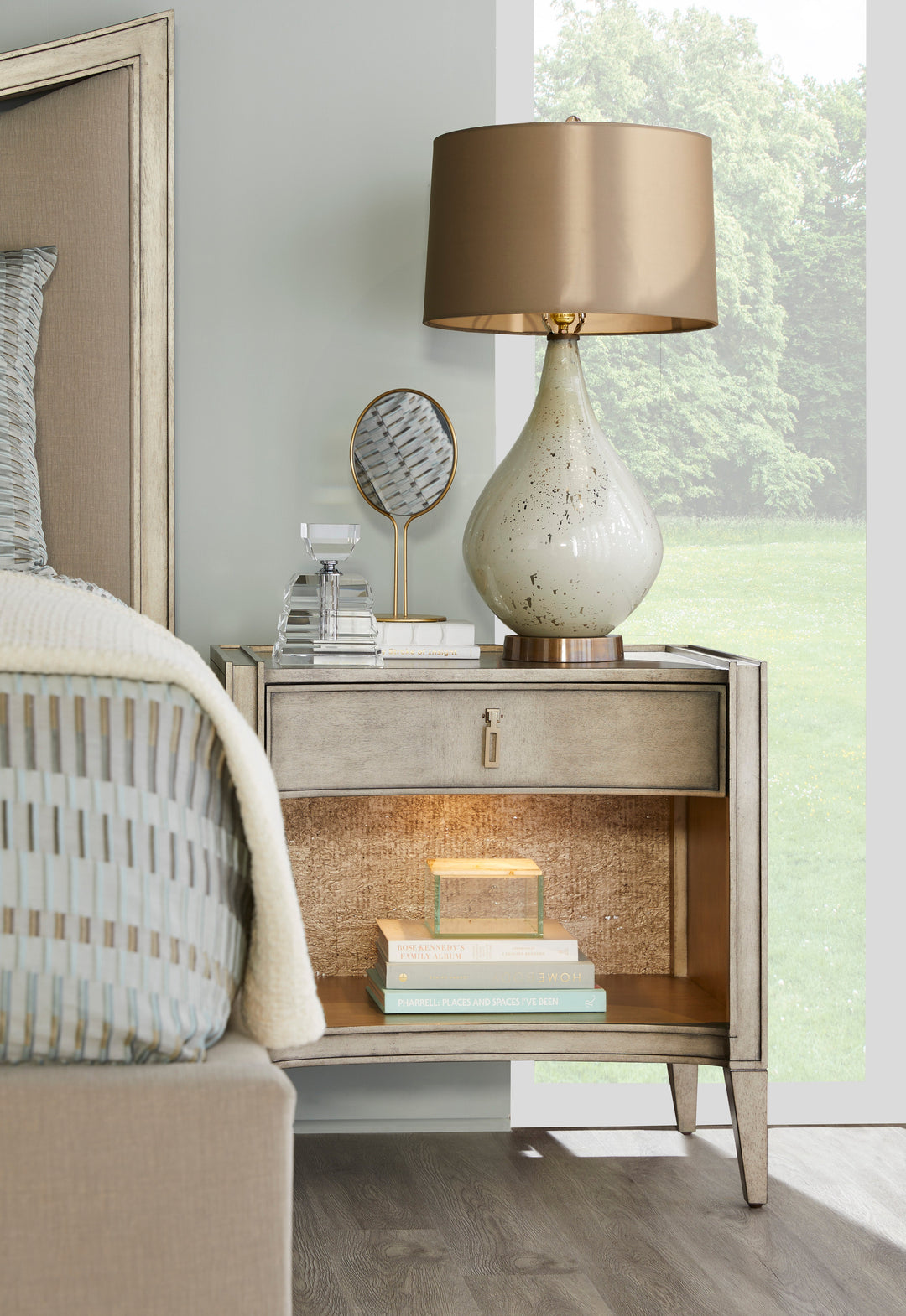 Cove Open Nightstand