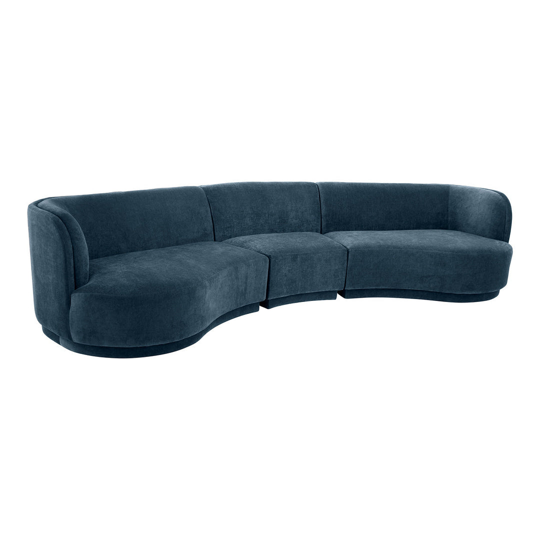 Yoon Compass Modular Sectional Nightshade Blue