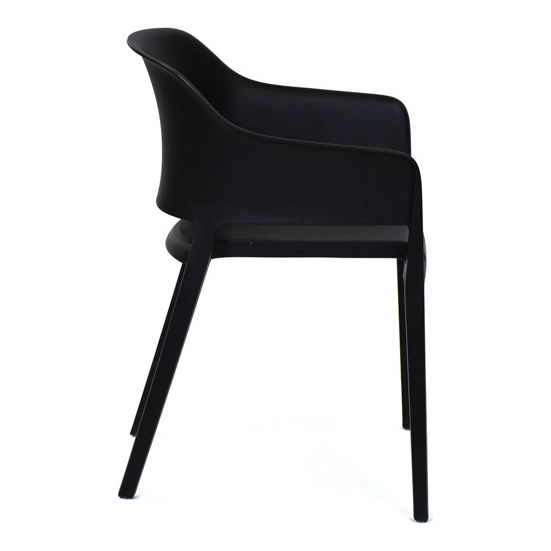 Faro Outdoor Dining Chair Black-M2