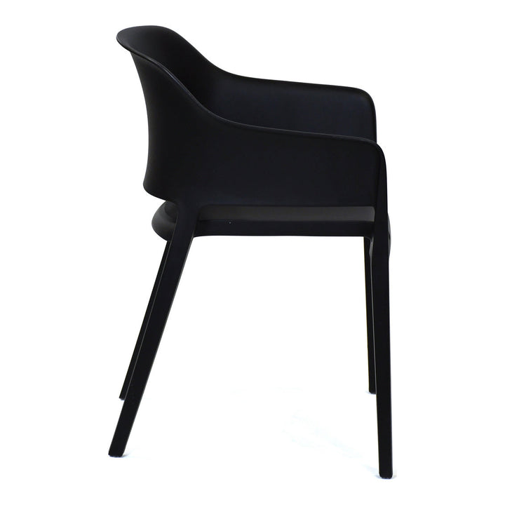 Faro Outdoor Dining Chair Black-M2
