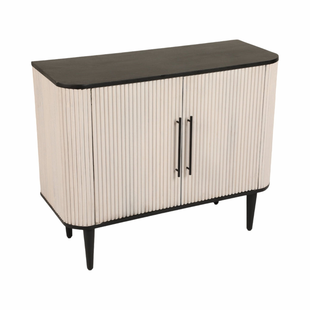 38" LOXLEY GREY WOOD CHEST