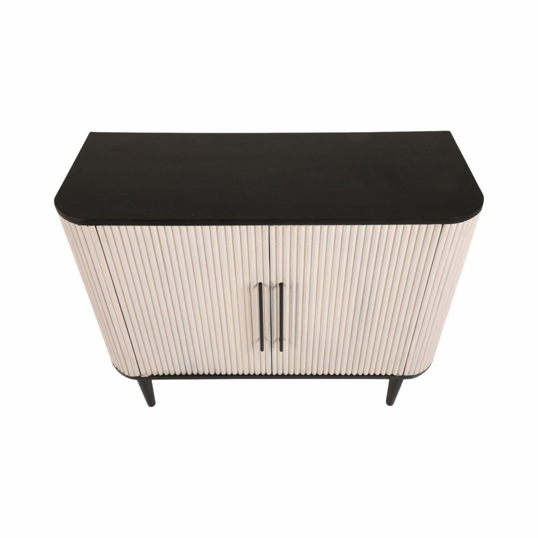 38" LOXLEY GREY WOOD CHEST