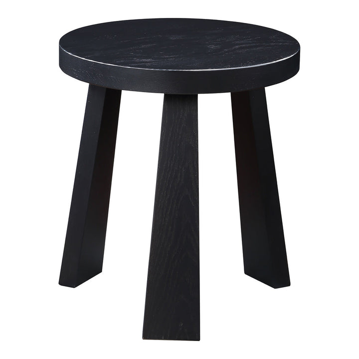 Lund Stool Black Oak