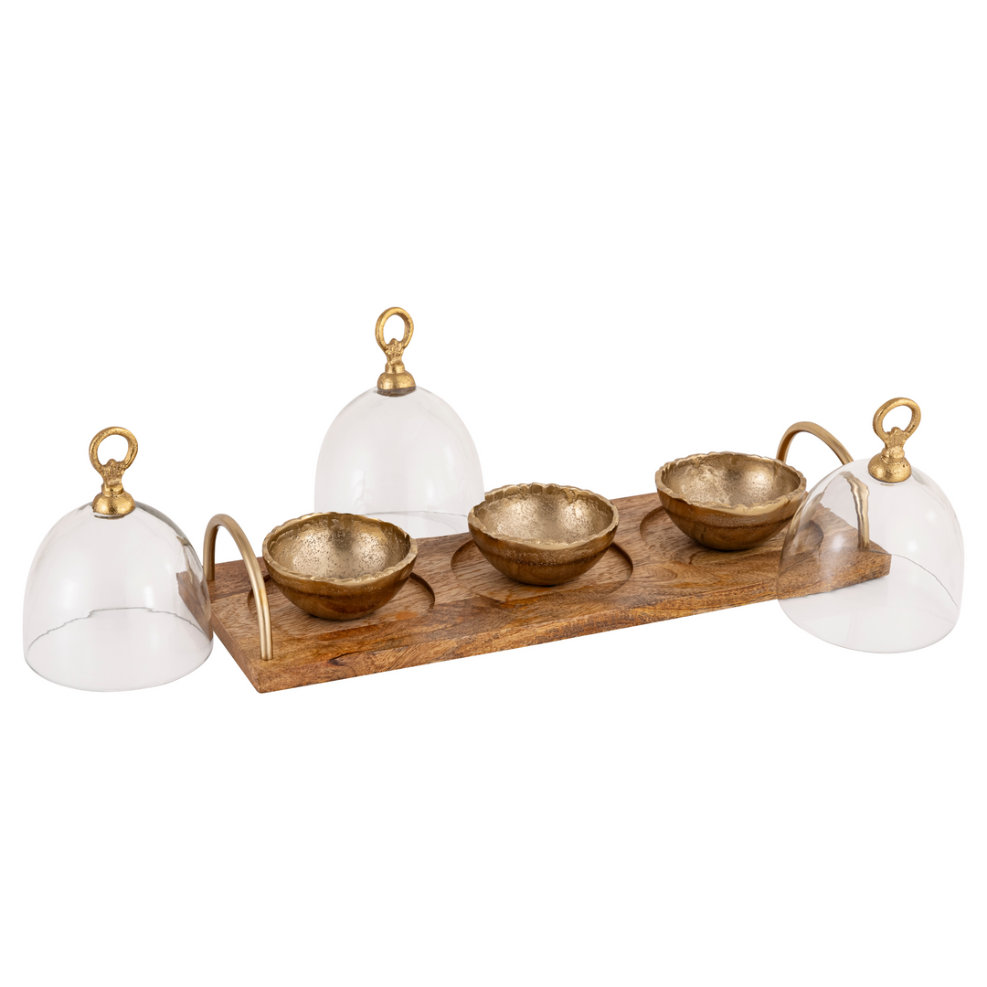 Golden Nest Serving Set