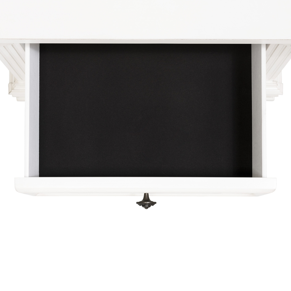 Calloway Nightstand White Color