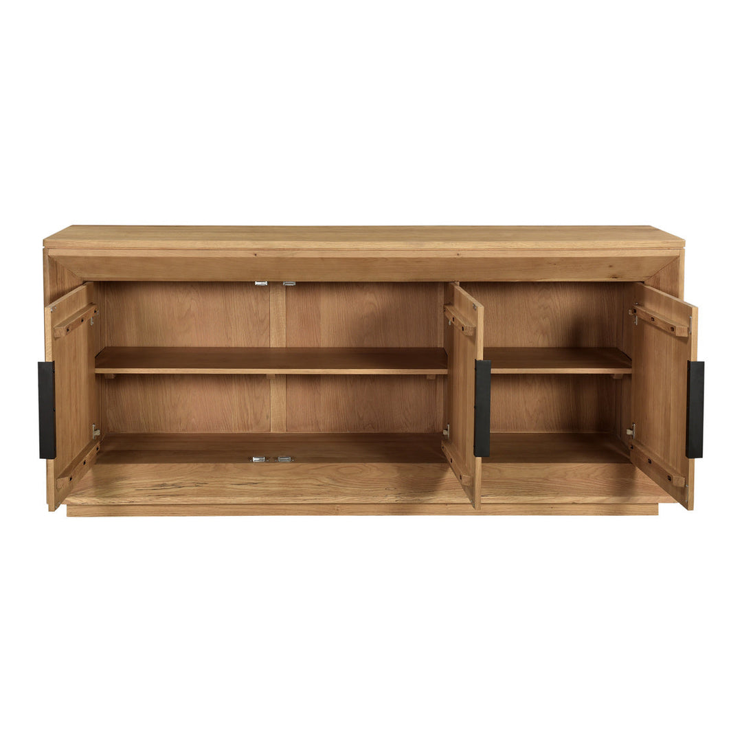 Angle Oak Sideboard Large