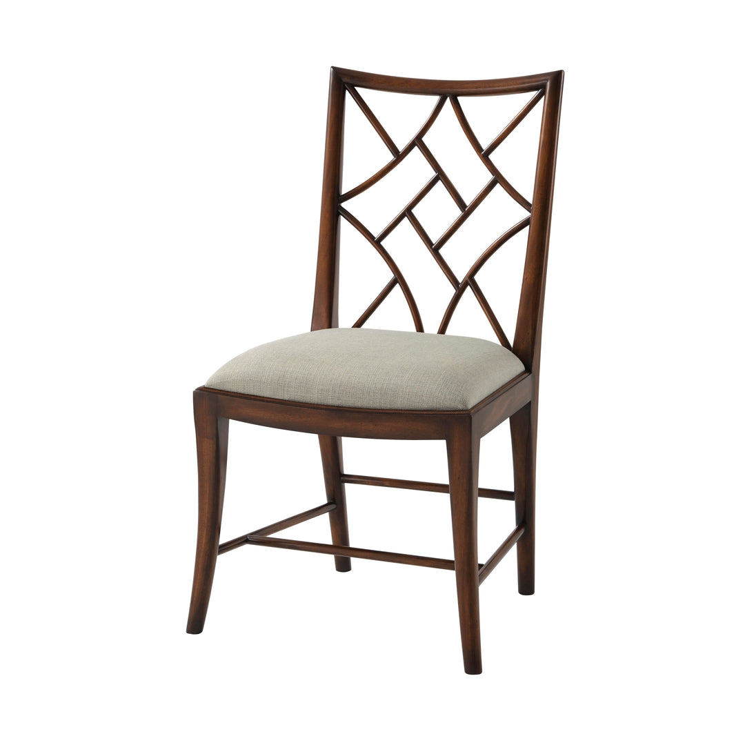 TA Originals - A Delicate Trellis Side Chair