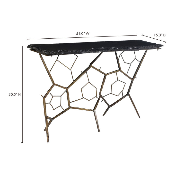 Nate Slate Console Table