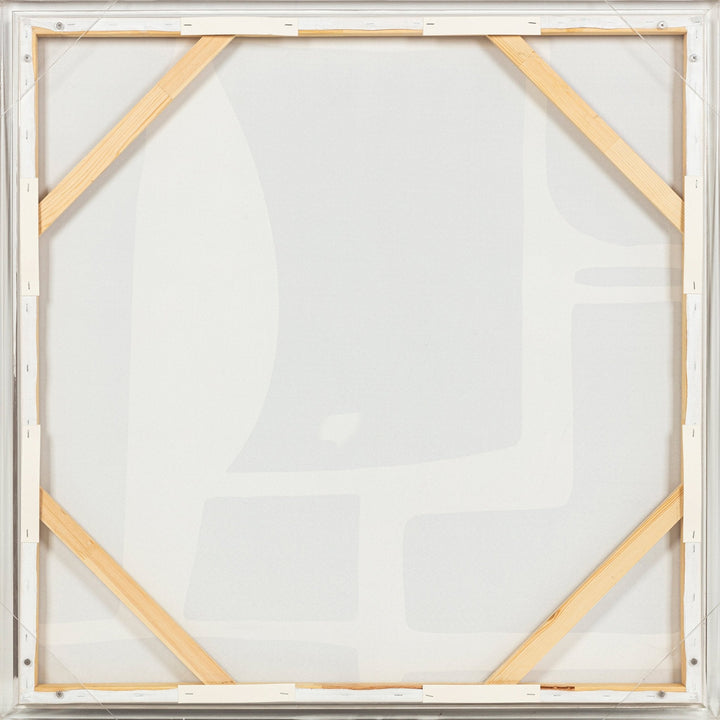 40X40 MERTON ACRYLIC FRAME HANDPAINTED WALL ART