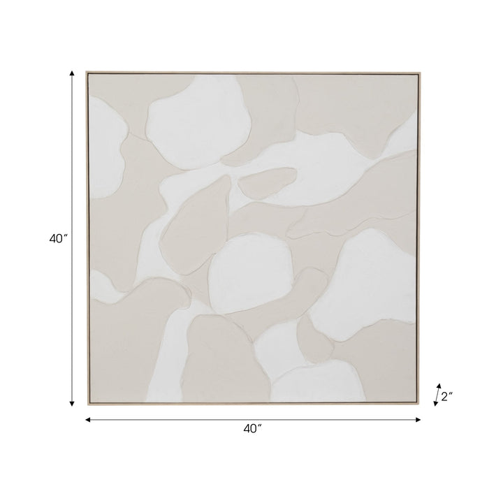 40x40 Torin Handpainted Wall Art