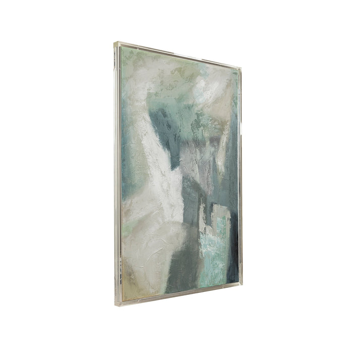 40X60 BEXLEY ACRYLIC FRAME HANDPAINTED WALL ART