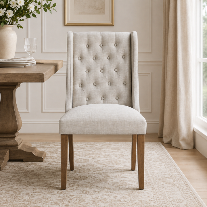 Monticello Oak Brown Chair