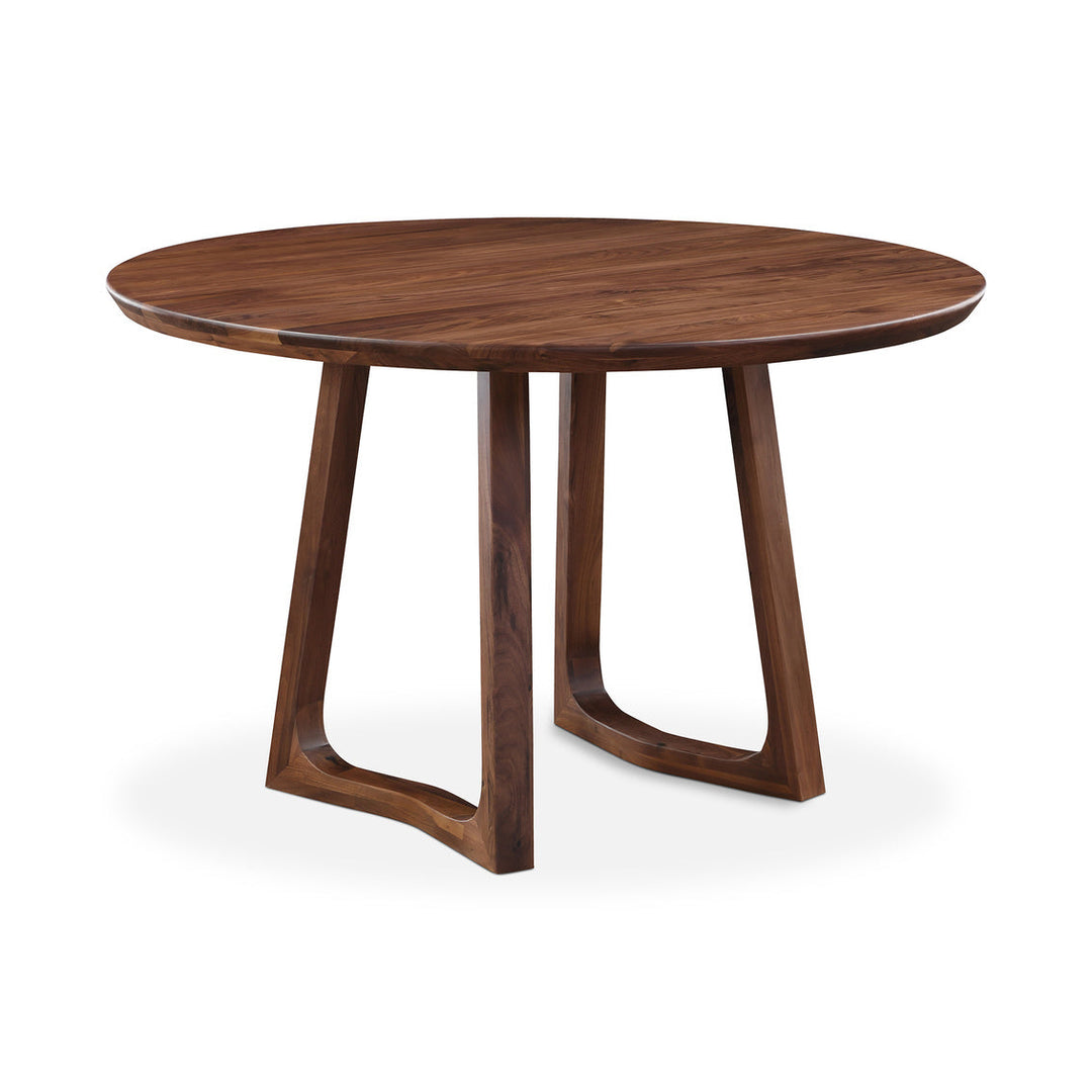 Silas Round Dining Table Walnut