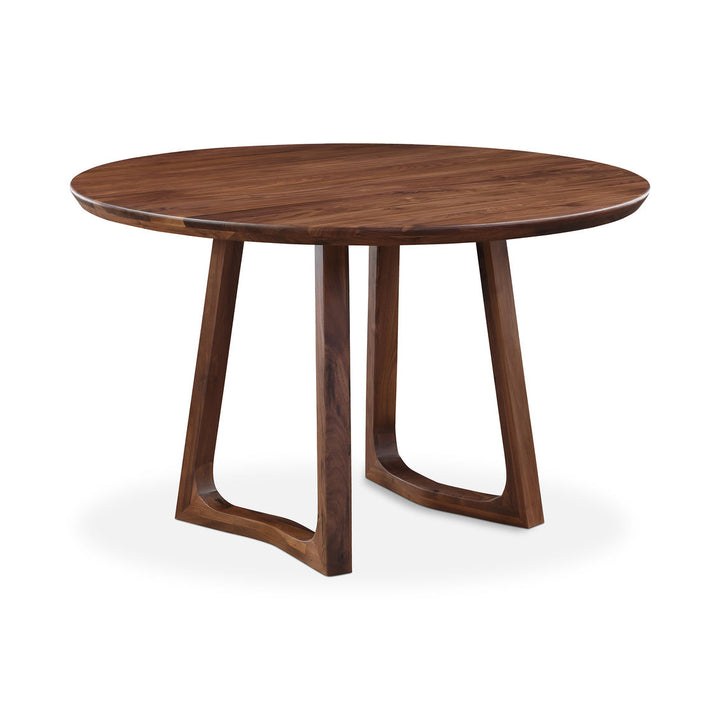 Silas Round Dining Table Walnut
