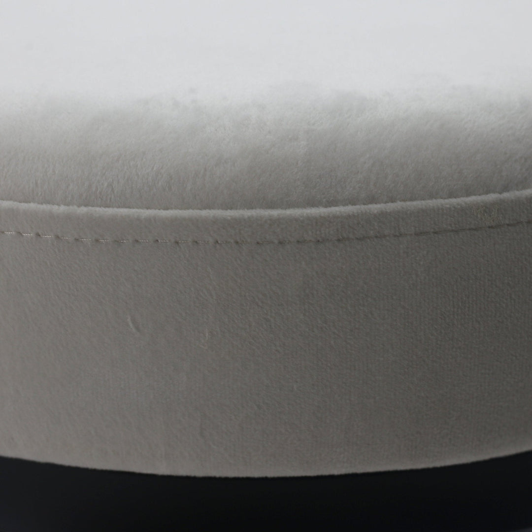 48" KINROSS CREAM VELVET BENCH