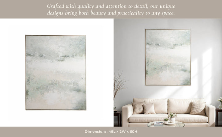 48X60 BIANCHI HANDPAINTED WALL ART
