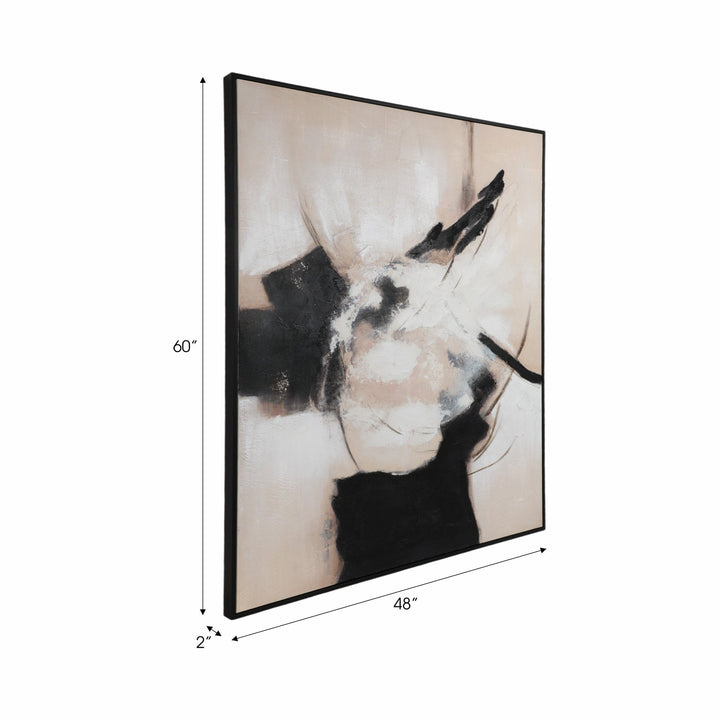 48X60 UZIMA HANDPAINTED WALL ART