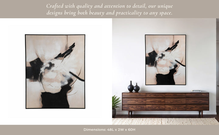 48X60 UZIMA HANDPAINTED WALL ART