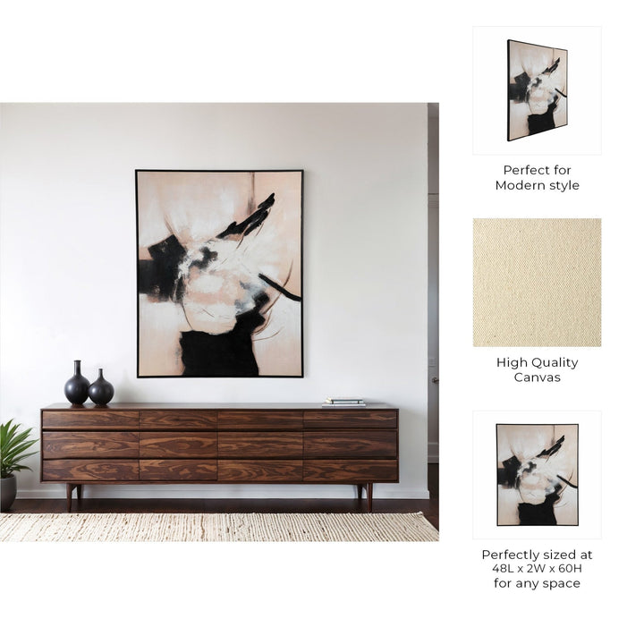 48X60 UZIMA HANDPAINTED WALL ART