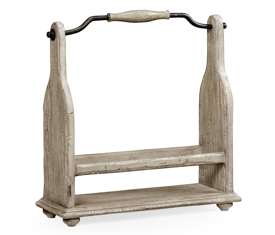 JC Edited - Casually Country Collection - Wine Bottle Holder in Rustic Grey