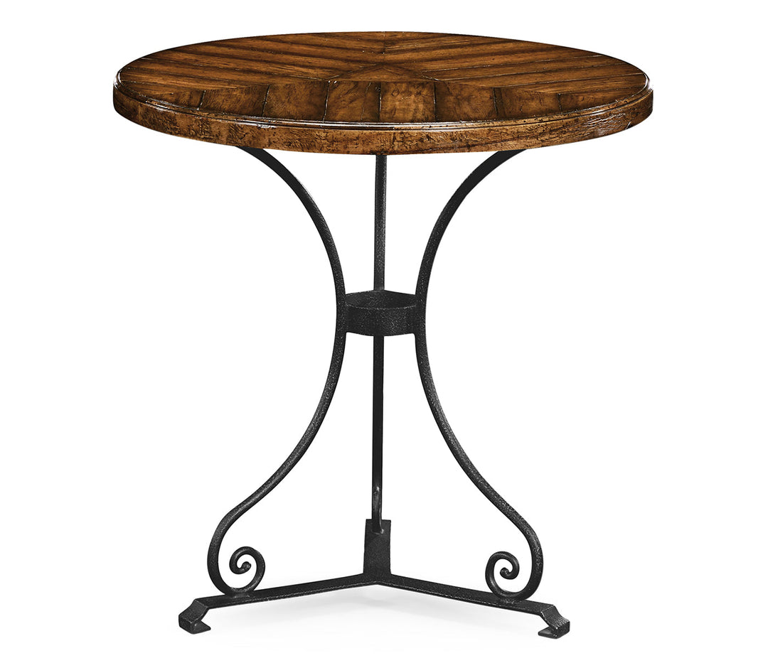 JC Edited - Casually Country Collection - Country Walnut Style Parquet Table