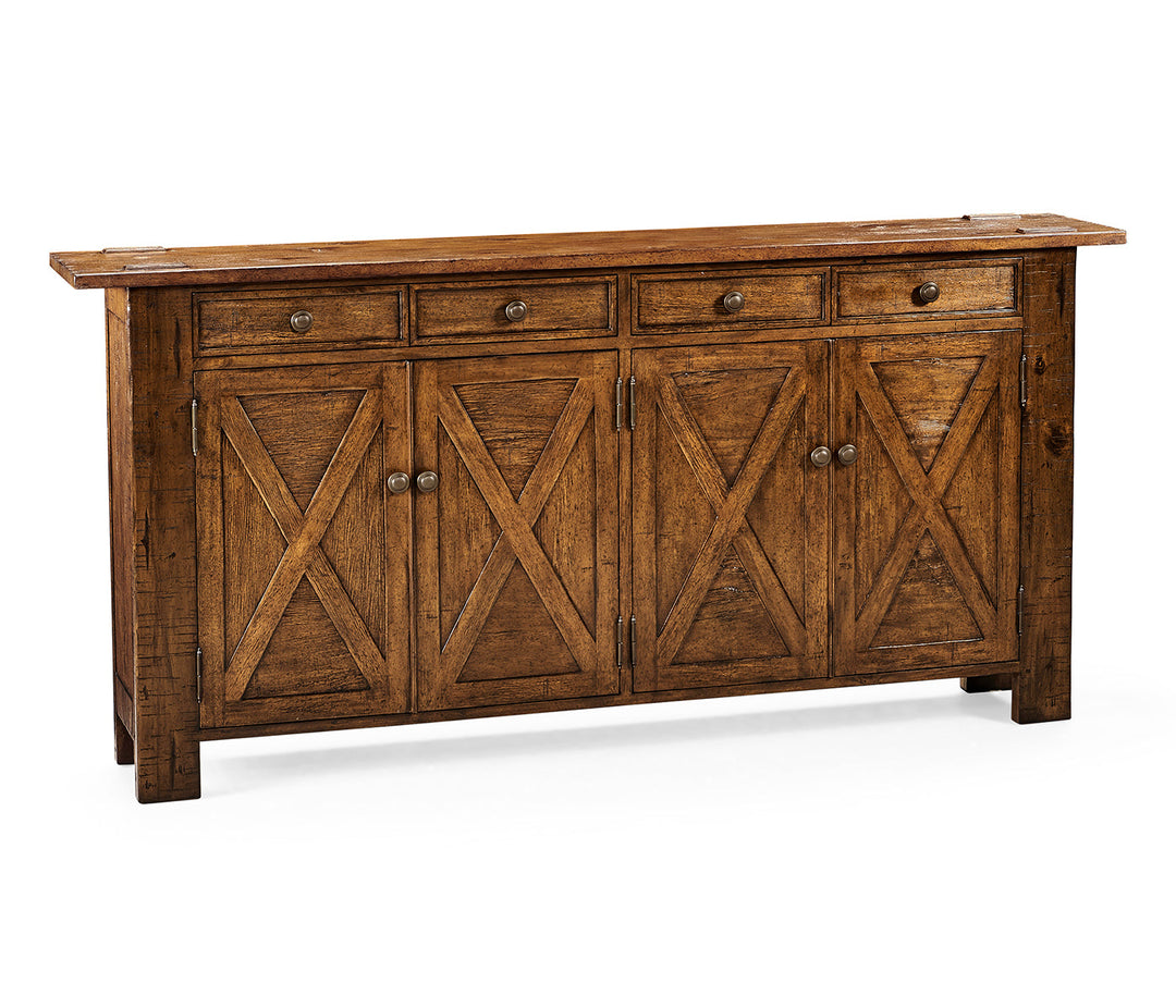 JC Edited - Casually Country Collection - Casual Narrow Credenza