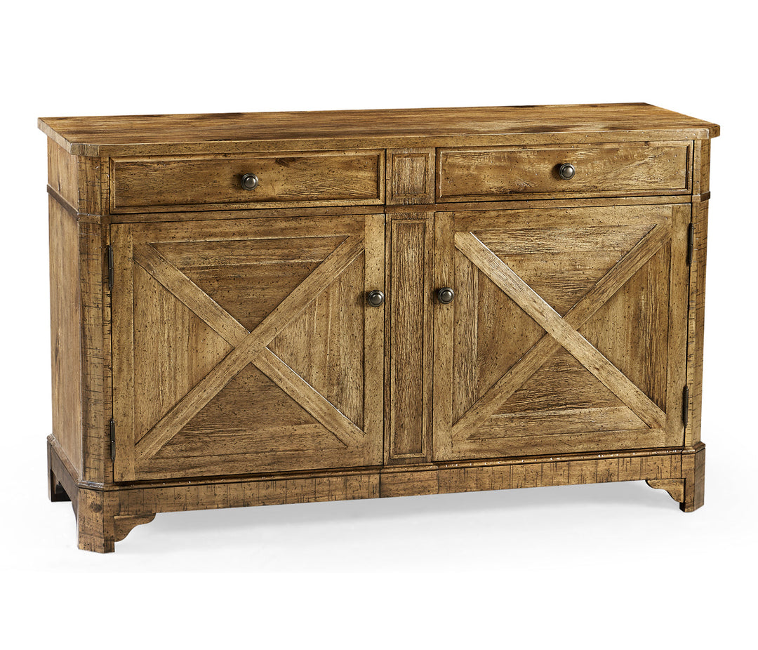 JC Edited - Casually Country Collection - Casual Medium Driftwood Credenza