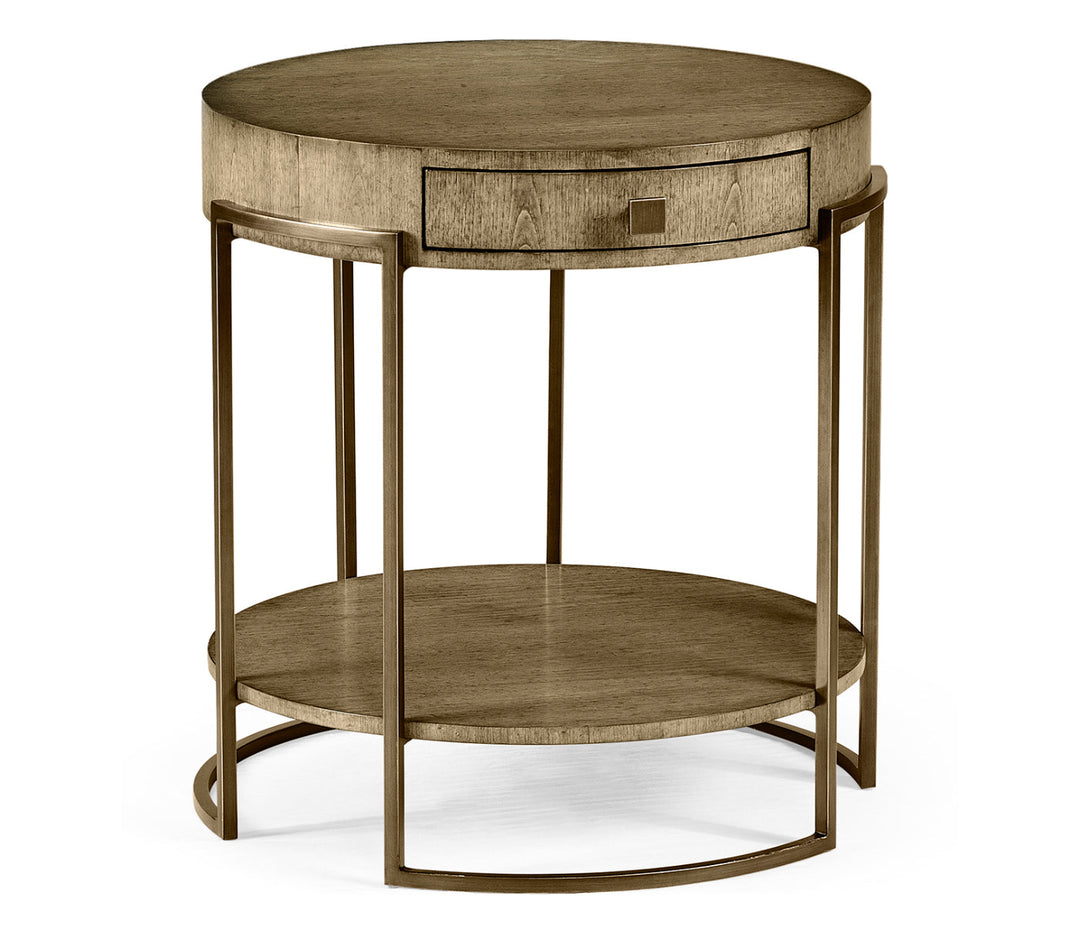 JC Edited - Simply Elegant Collection - Chestnut Round Side Table