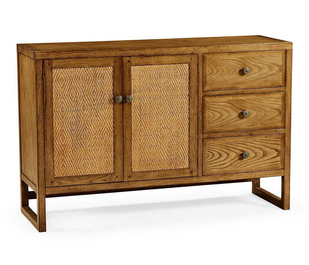 JC Edited - Sussex Collection - Light Brown Chestnut Buffet Cabinet