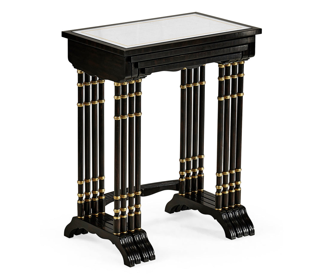 Black Painted Nesting Tables