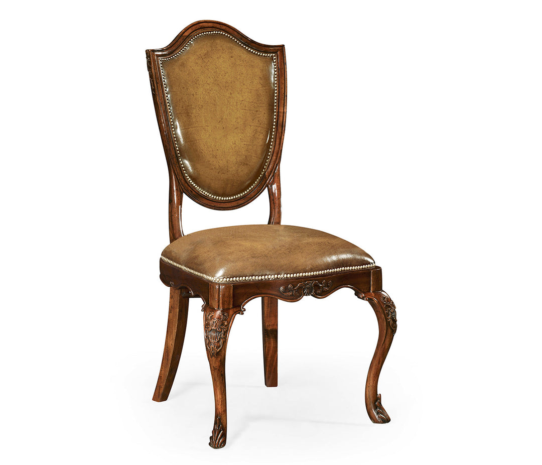 Shield Back Mahogany Side Chair 492646-SC-MAH-L002