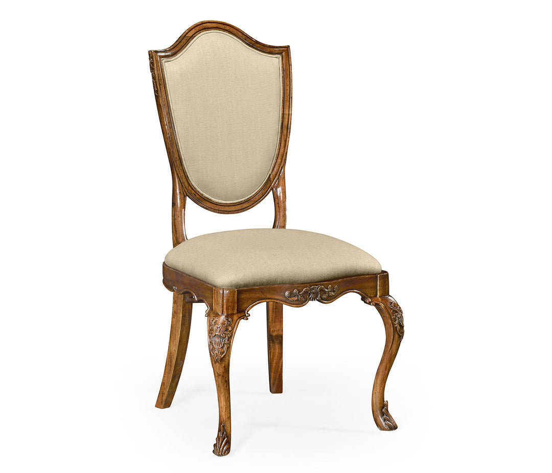 Shield Back Satinwood Side Chair 492646-SC-SAM-F001