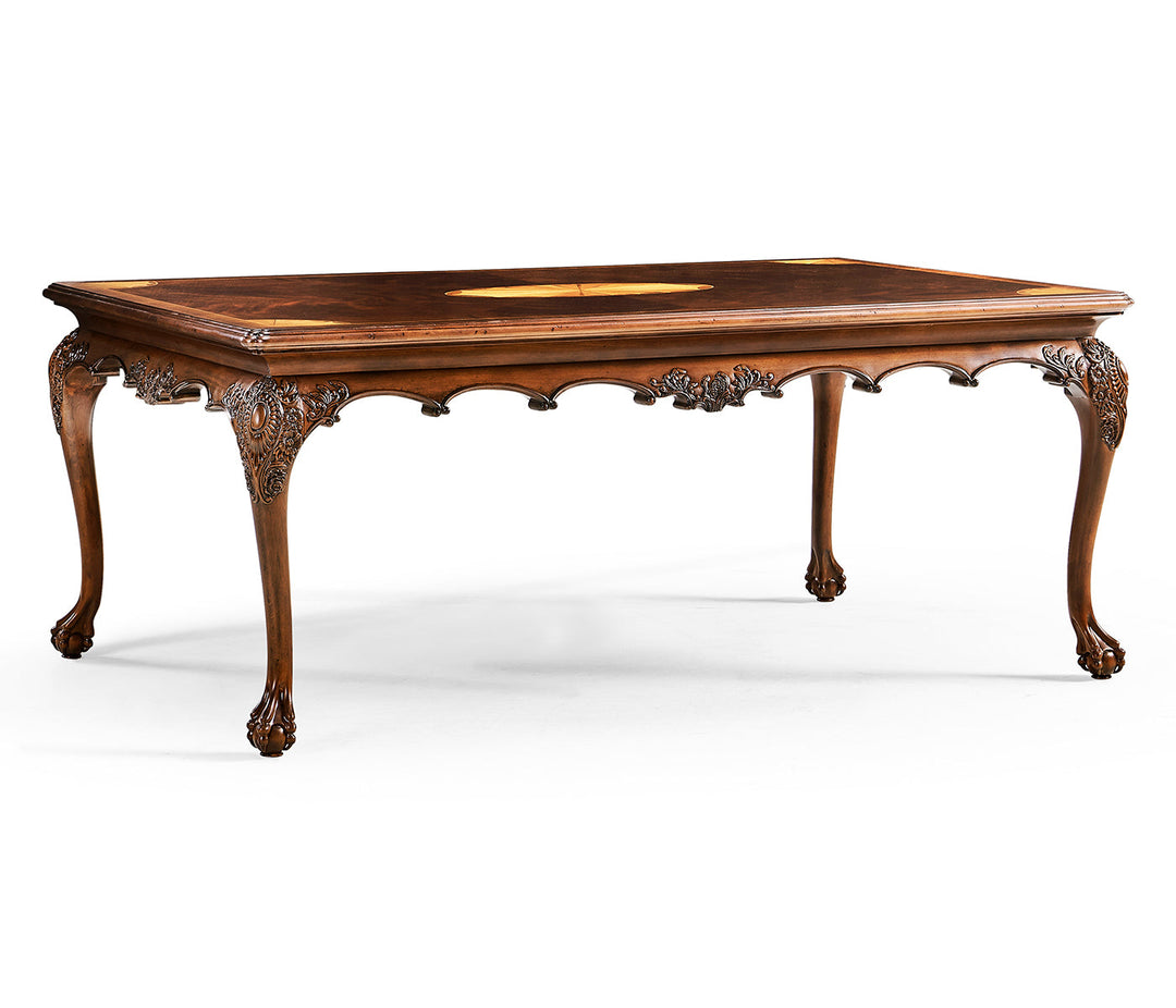 Mahogany Cabriole Leg Coffee Table