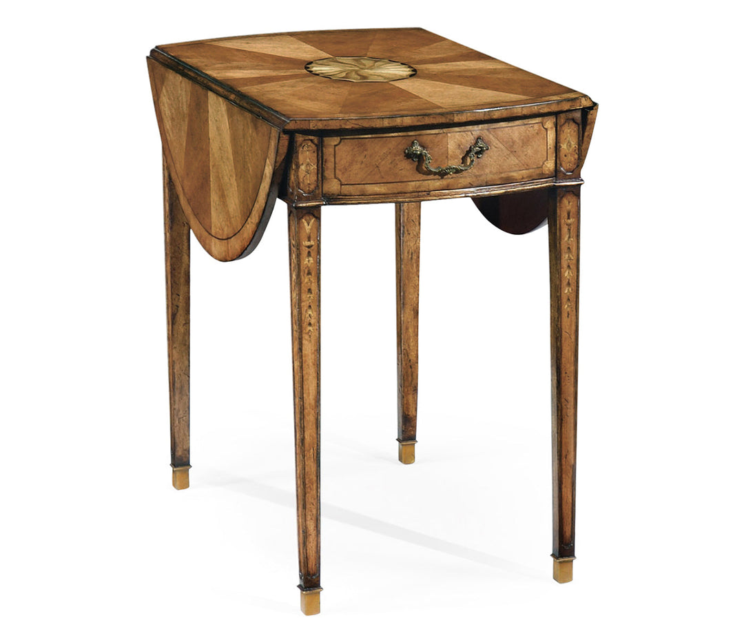 Satinwood pembroke table (large)