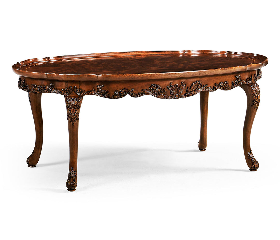 George III Style Oval Coffee Table