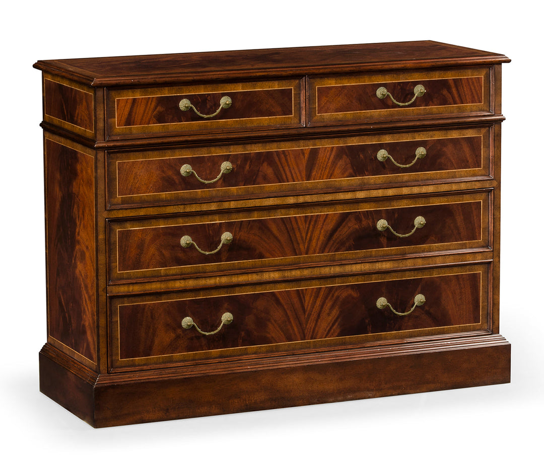 Buckingham Collection - Mahogany Office Chest of Drawers with Hanging File Storage