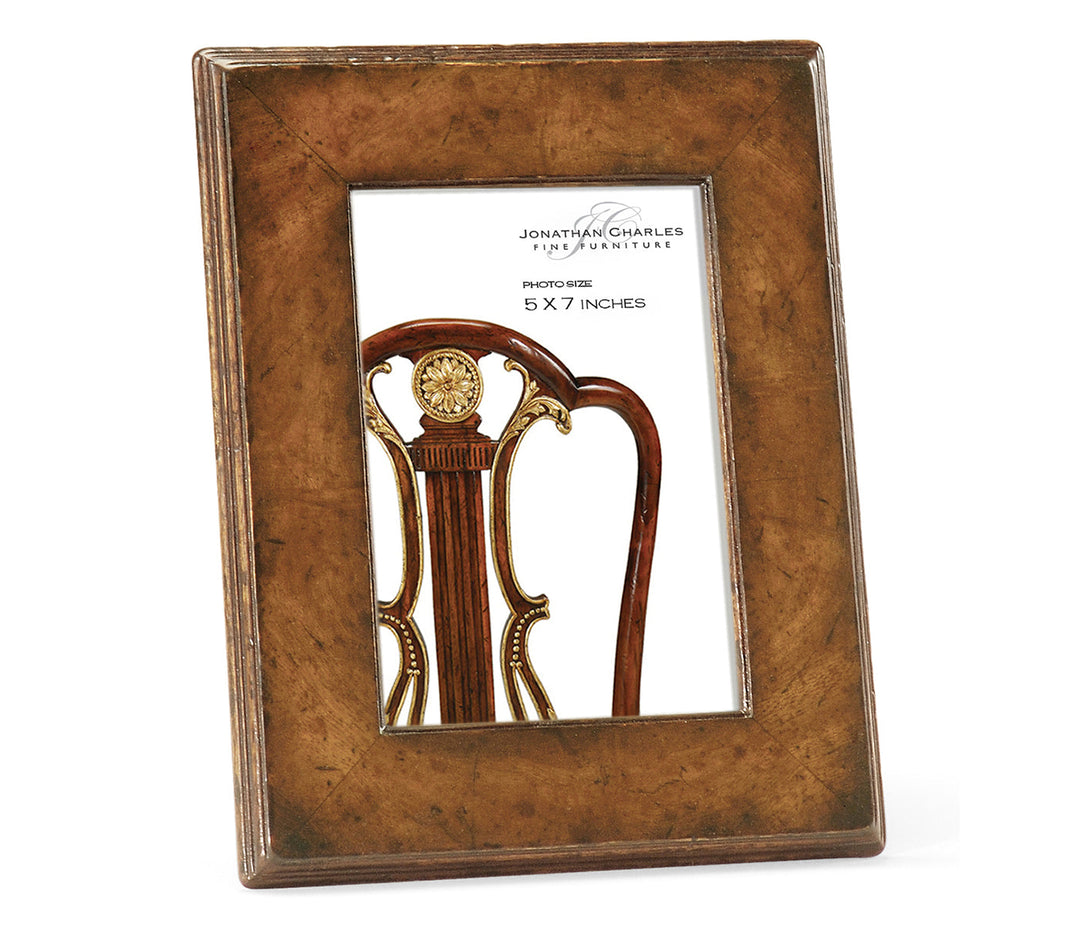 Windsor Collection - 5" x 7" Stepped Crotch Walnut Picture Frame