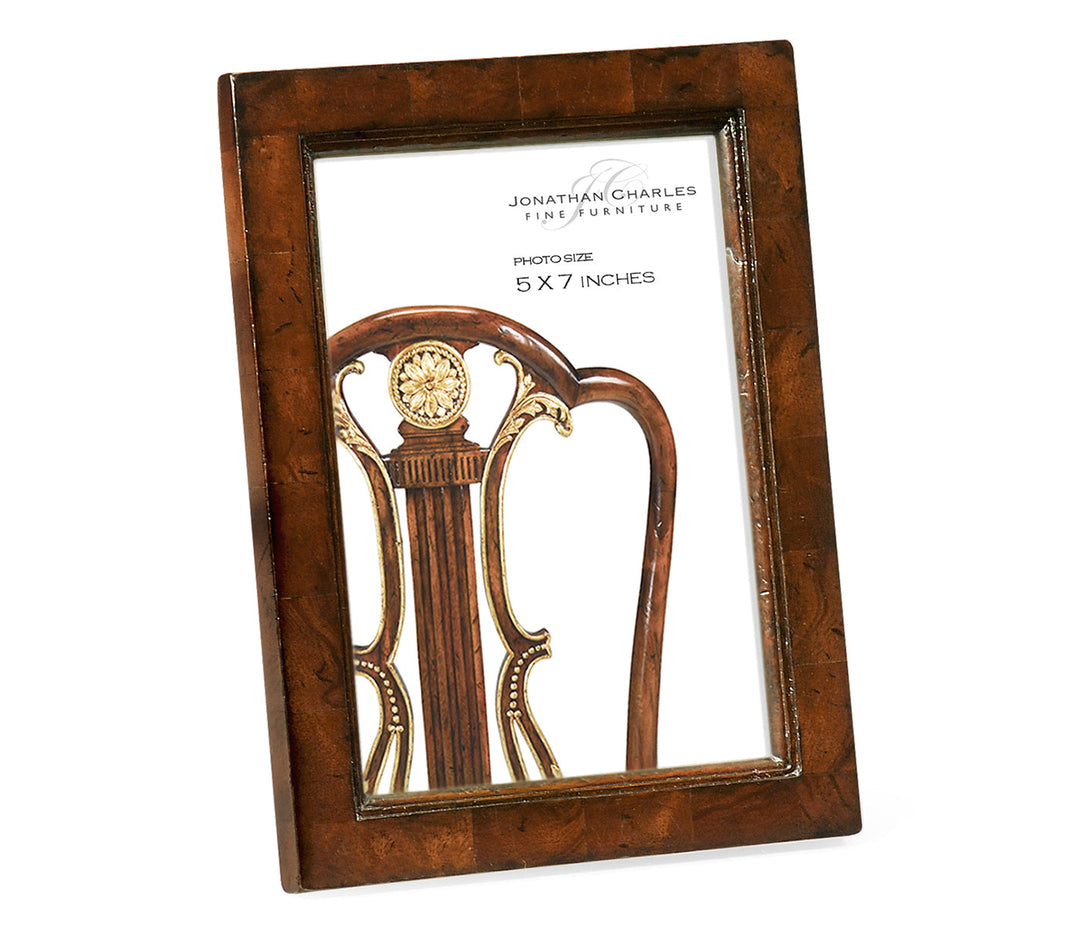 Buckingham Collection - 5" x 7" Mahogany Picture Frame