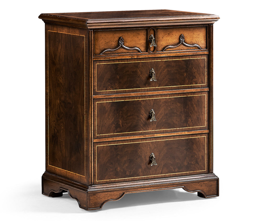 Tribeca Collection - Small Chippendale Gothic Chest of Four Drawers