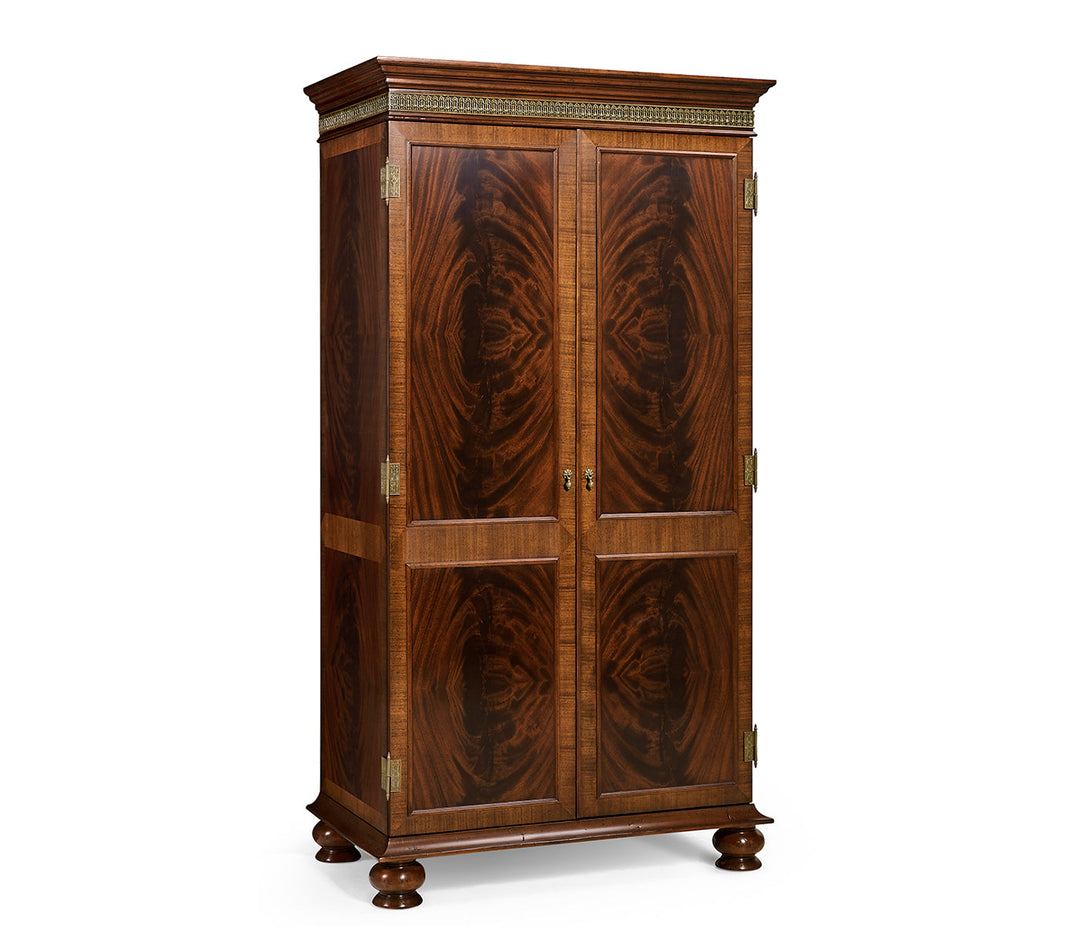 Buckingham Collection - Gentleman's Mahogany Wardrobe