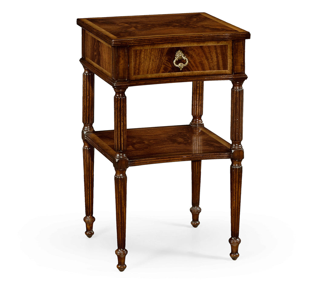 Buckingham Collection - Regency Mahogany Bedside Table