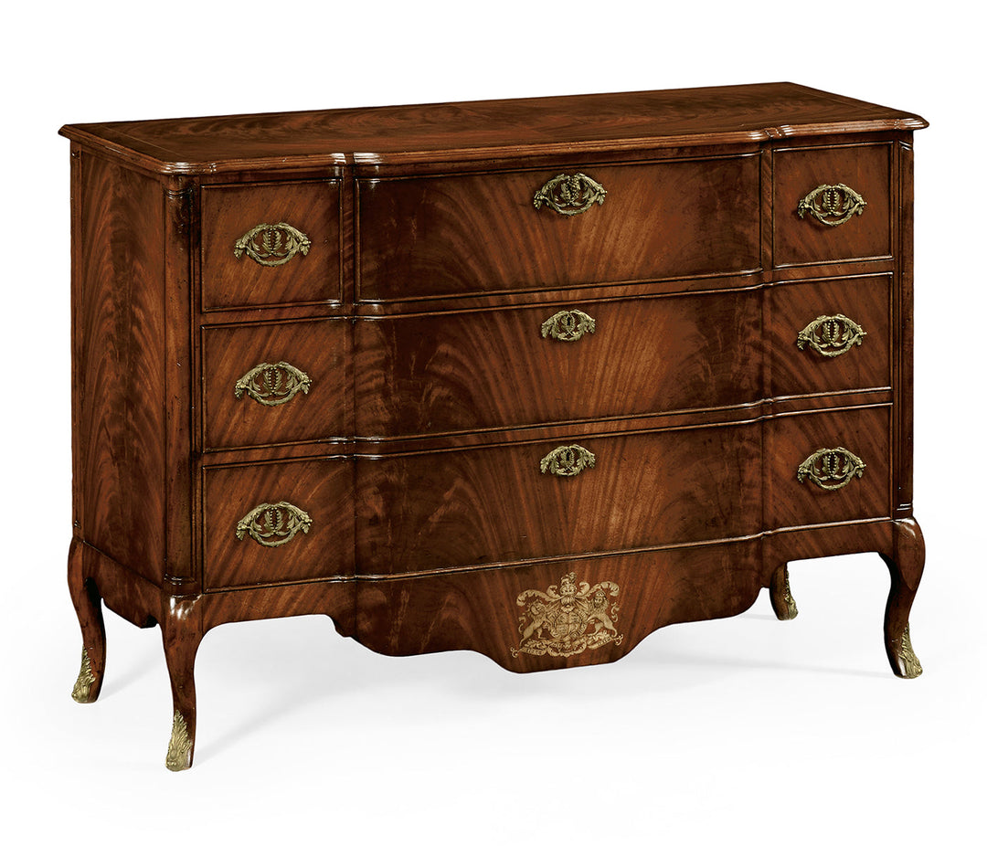 Buckingham Collection - George I Chest Drawers with Royal Crest