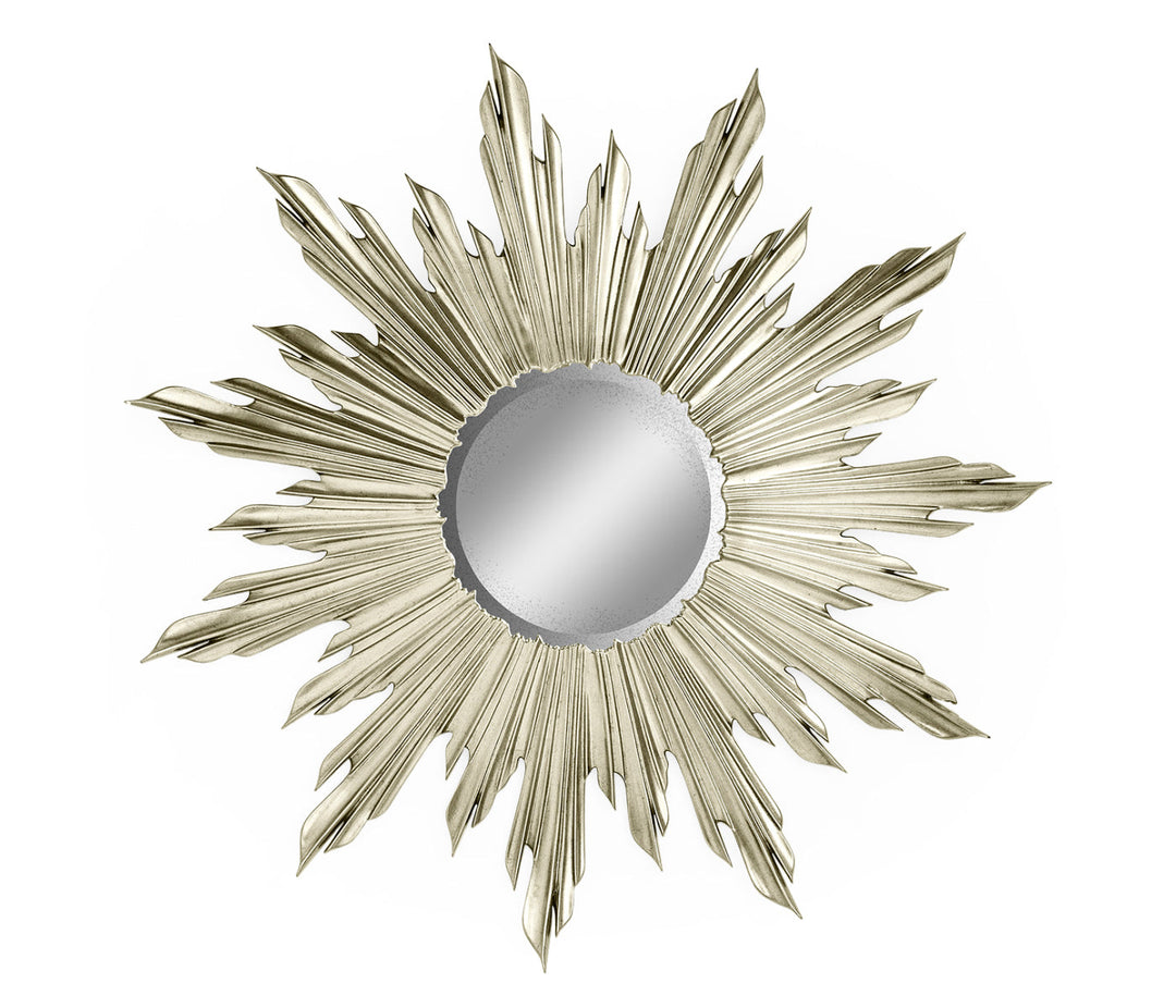 Versailles Collection - Small Silver Sunburst Mirror