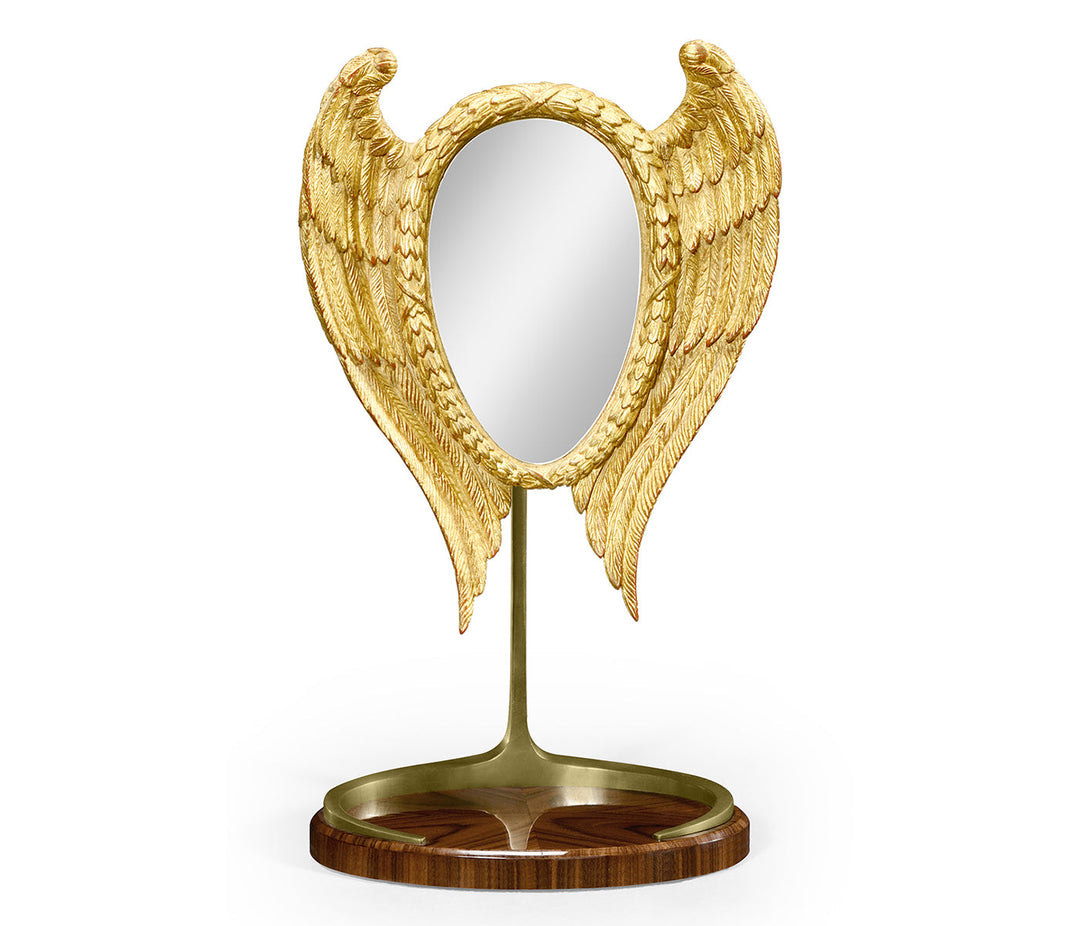 JC Modern - Santos Collection - Classical "Winged" High Lustre Santos Dressing Mirror