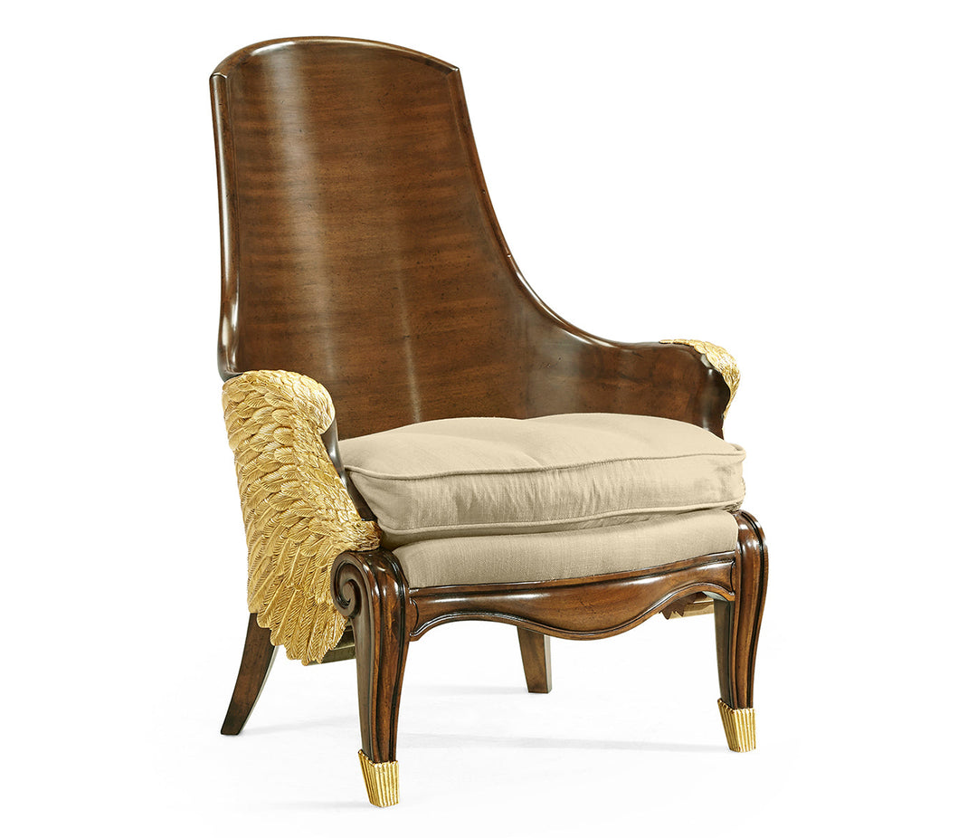 JC Modern - Icarus Collection - Empire Style Winged Chair