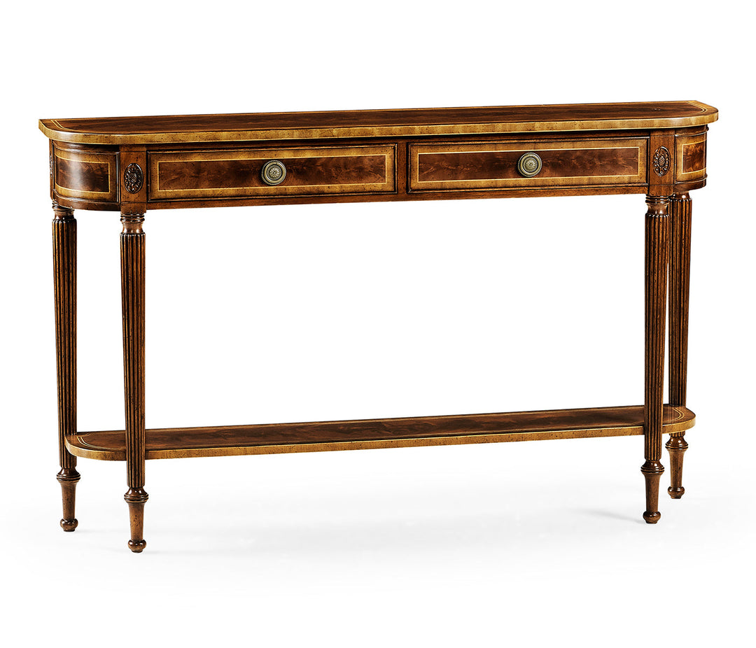 Buckingham Collection - Regency Console with Shelf