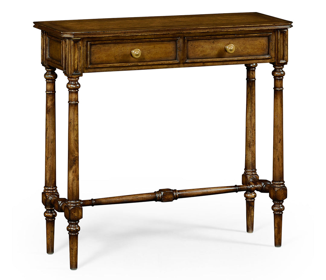 Country Farmhouse Collection - Victorian style walnut console