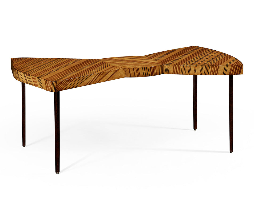 JC Modern - Alexander Julian Collection - Satinwood Bowtie Coffee Table