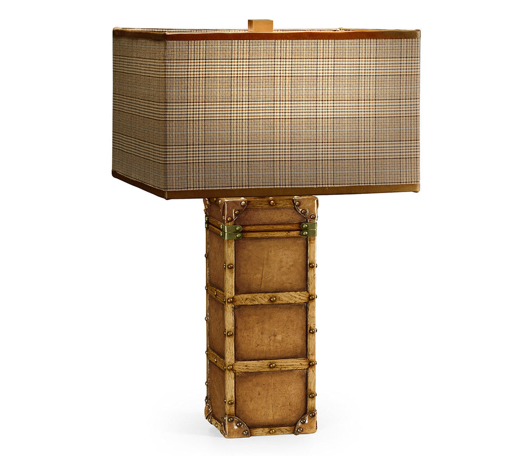 JC Edited - Voyager Collection - Travel Trunk Style Table Lamp